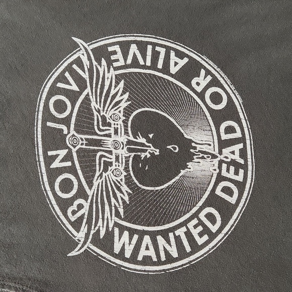 Chaser Bon Jovi Wanted Dead or Alive Muscle Tank Size Small - Picture 5 of 9